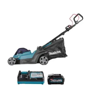 Makita LM003GM103 40V XGT Brushless 380mm (15) Lawn Mower with 1 x 4.0Ah Battery & Charger