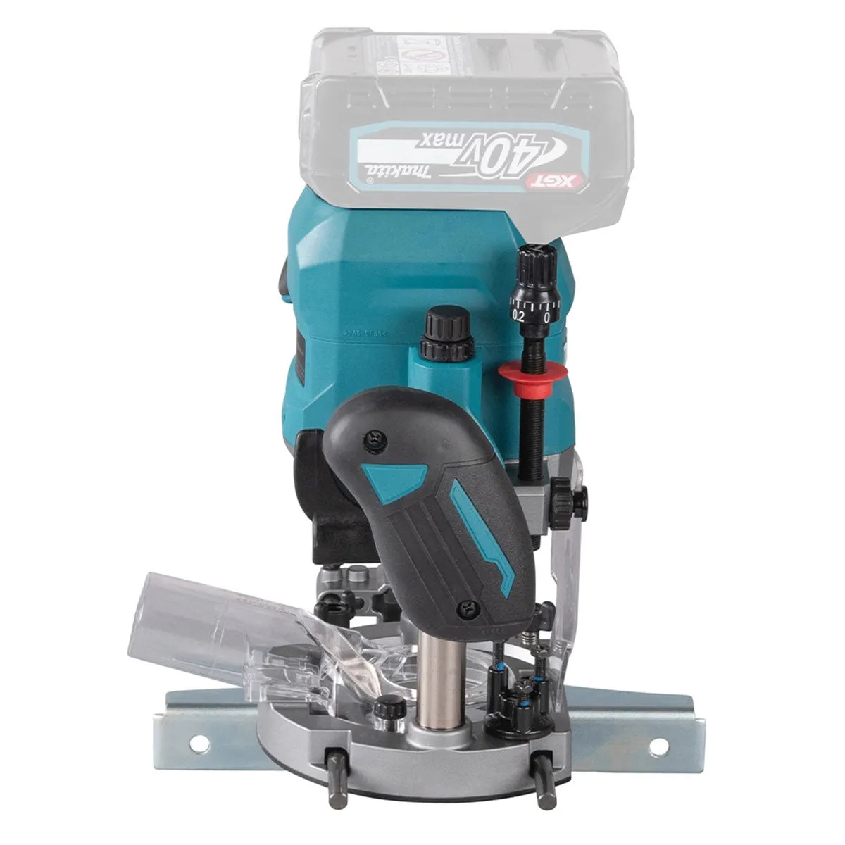 Makita RP001GZ02 40V XGT Brushless 1/2 Router with 12 Piece Cutter Set & Case