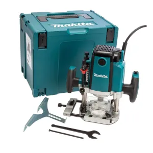 Makita RP1803X08/1 1/2 Plunge Router 110V With Type 4 Case Durable Power Tool for Woodworking