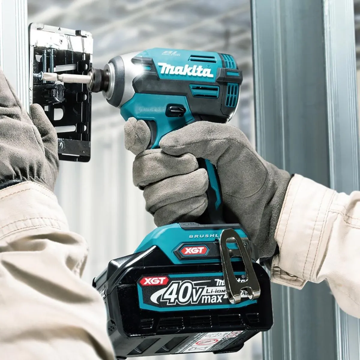 Makita TD003GZ01 40Vmax XGT 1/4 Brushless Impact Driver Body Only with Case