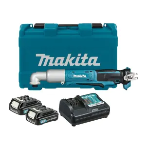 Makita TL064DWAE 12V max CXT Angle Impact Driver With 2 x 2.0Ah Batteries. Charger & Carrying Case