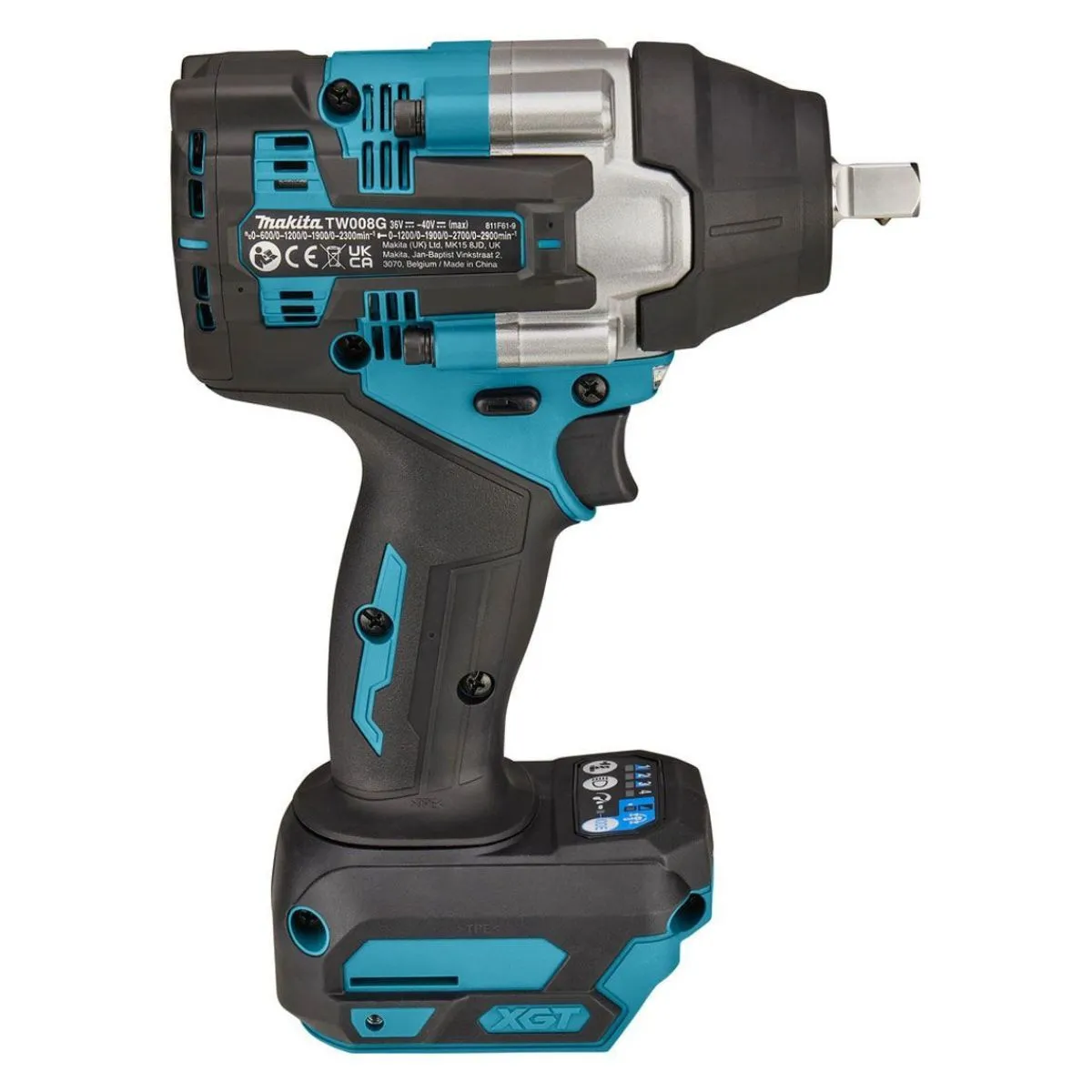 Makita TW008GZ01 40V max XGT 1/2 Brushless Impact Wrench With Type 3 Case