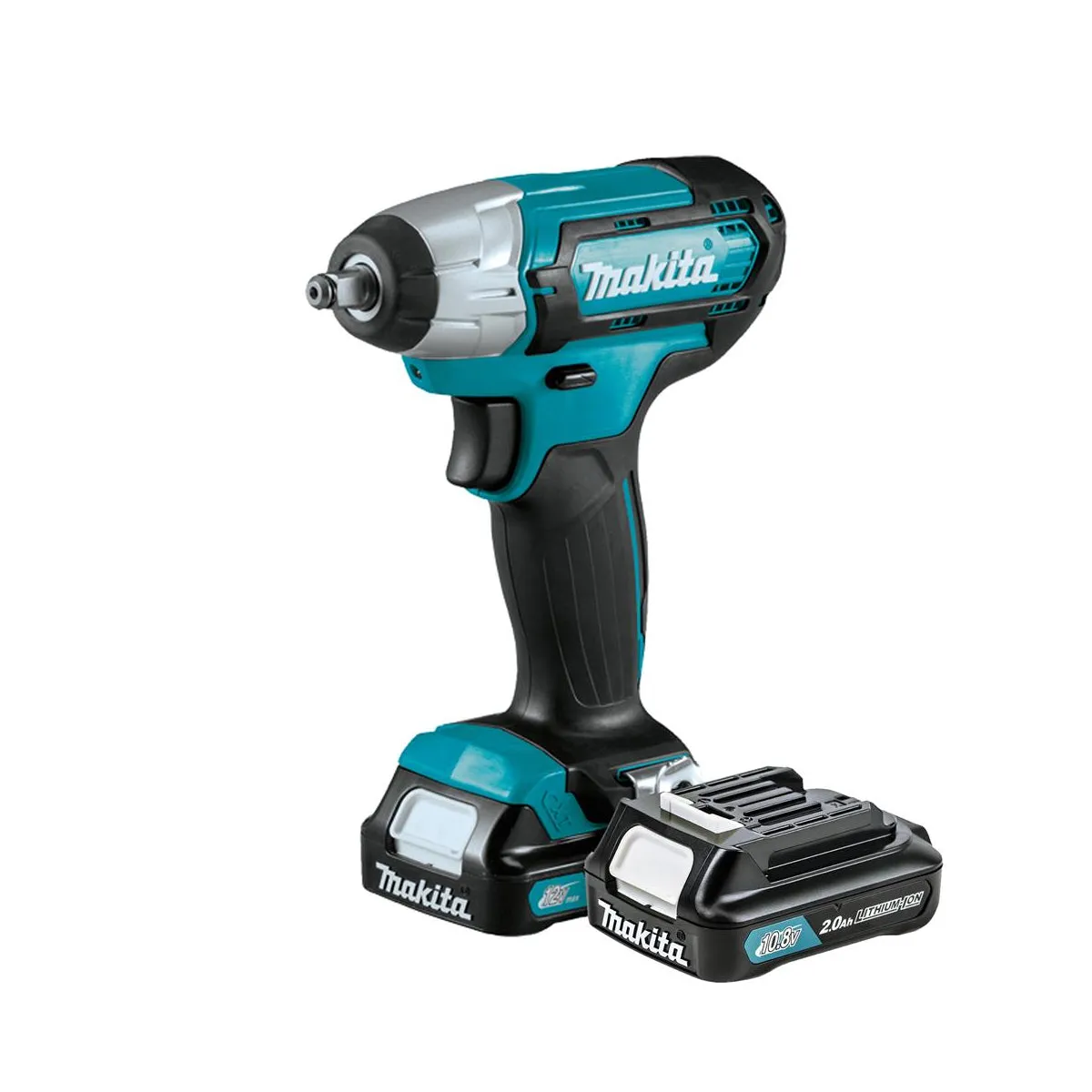 Makita TW140DWAE 12V max CXT 3/8'' Impact Wrench With 2 x 2.0Ah Batteries. Charger & Carrying Case