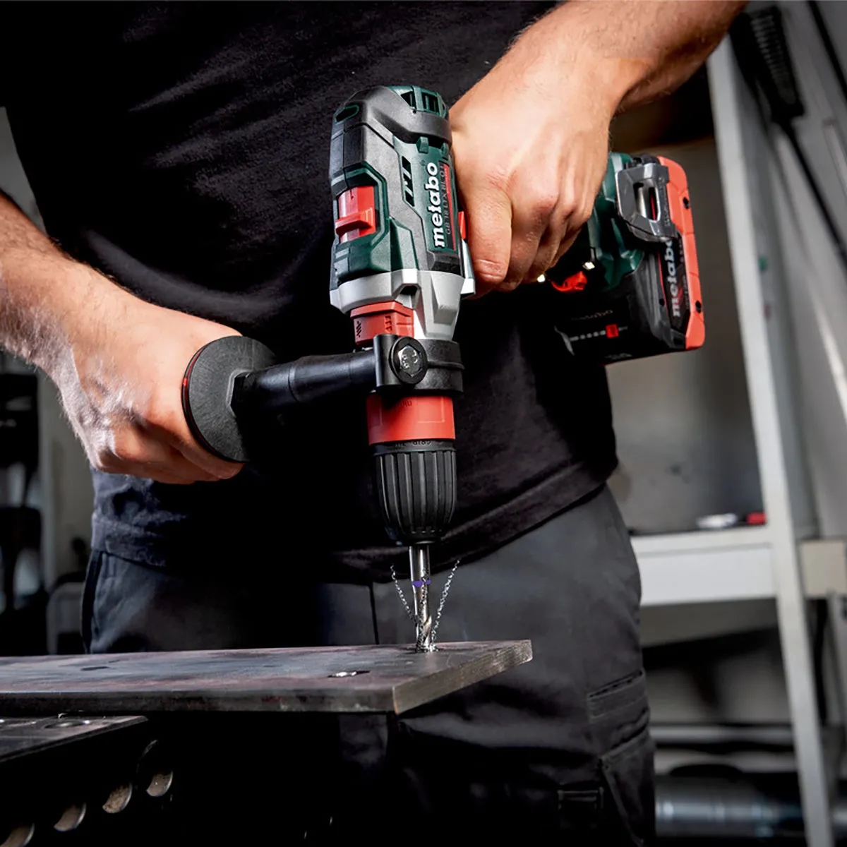 Metabo GB 18 LTX BL Q I 18V Brushless Tapper with 1 x 4.0Ah Battery Charger & Metabox