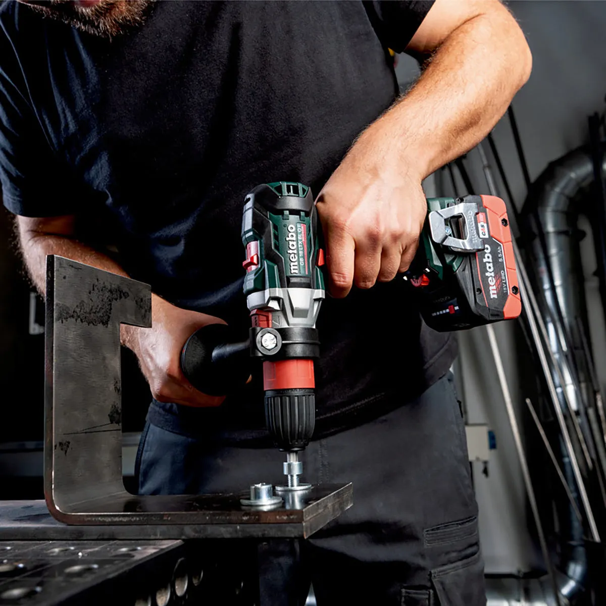 Metabo GB 18 LTX BL Q I 18V Brushless Tapper with 1 x 4.0Ah Battery Charger & Metabox