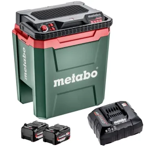 Metabo KB 18 BL 18V Brushless 24L Cooling Box Warming Function with 2 x 4.0Ah Battery & Charger