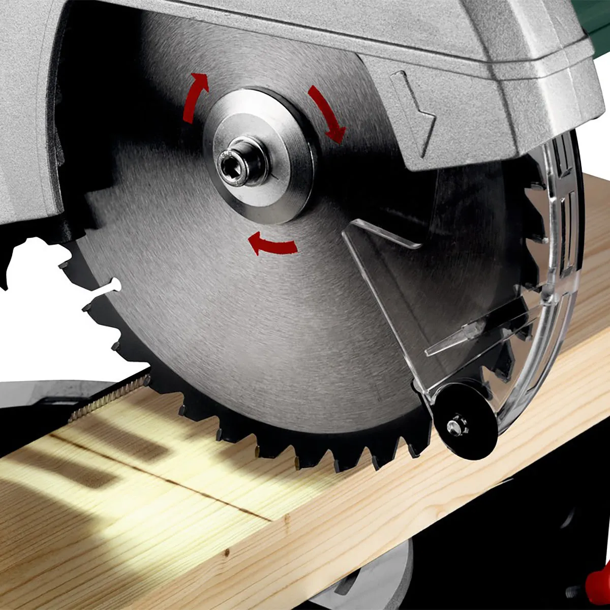 Metabo KGS 254 M 254mm Crosscut Mitre Saw with Sliding Function 240V/1800W 613254380