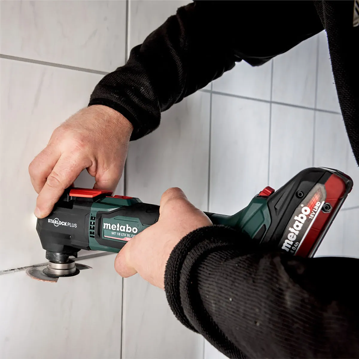 Metabo MT 18 LTX BL QSL 18V Brushless Multi Tool with 1 x 5.2Ah Battery Charger & Metabox
