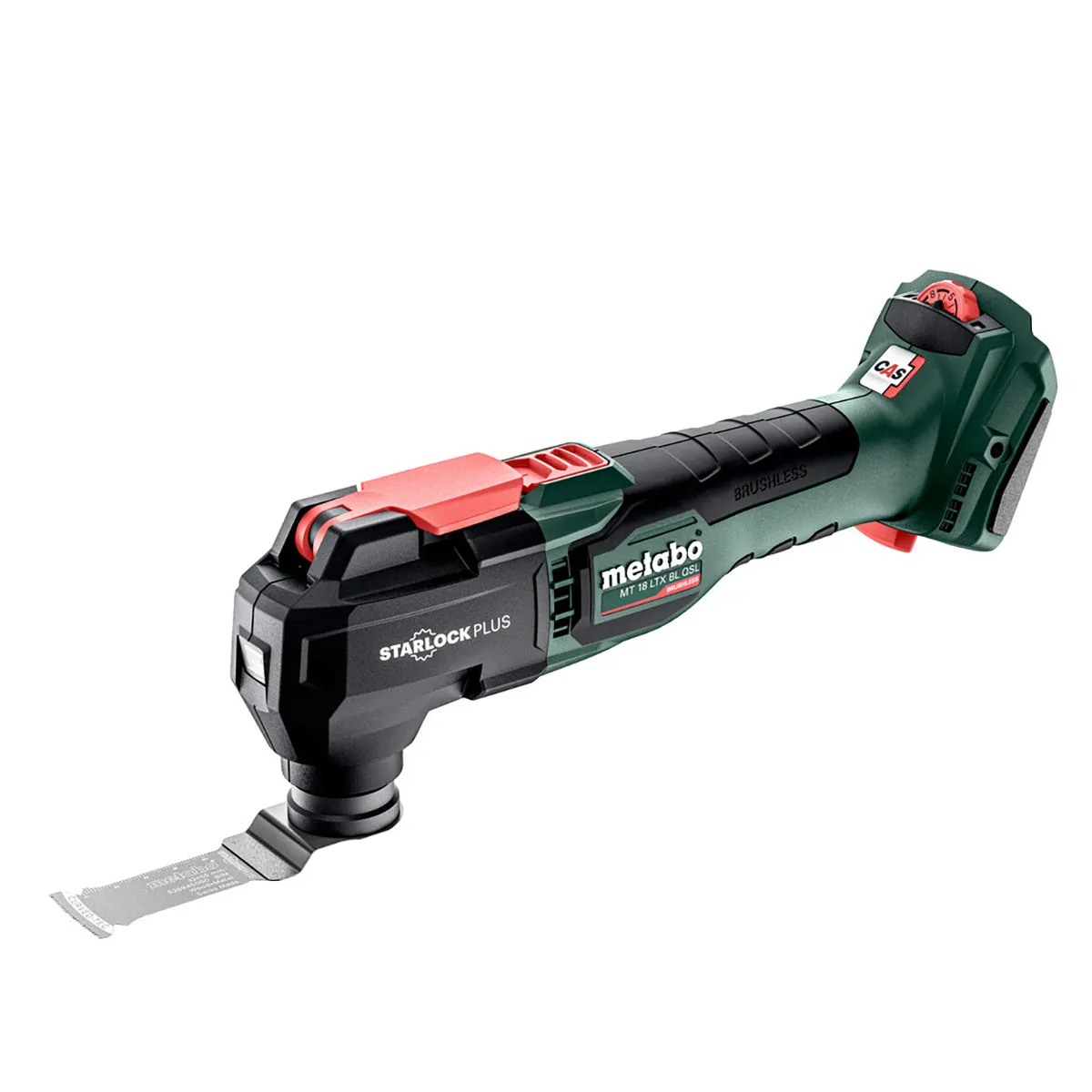 Metabo MT 18 LTX BL QSL 18V Brushless Multi Tool with 1 x 5.2Ah Battery Charger & Metabox