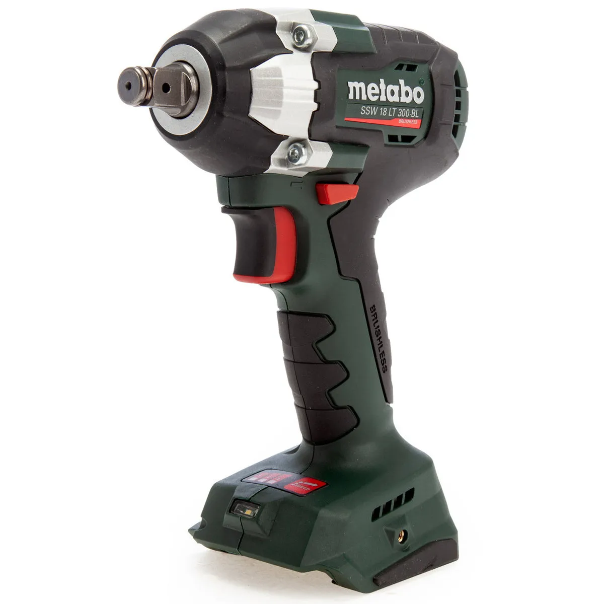 Metabo SSW 18 LT 300 BL 18V Brushless 1/2 Impact Wrench Body Only in Metabox 602398840
