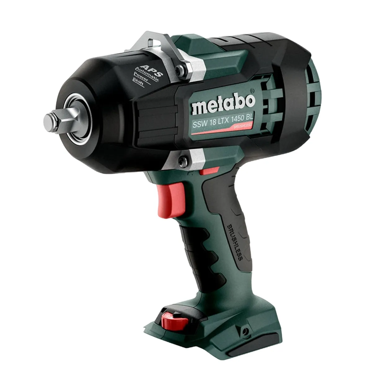 Metabo SSW 18 LTX 1450 BL 18V 1/2 Impact Wrench Body with 1 x 5.2Ah Battery Charger & Metabox