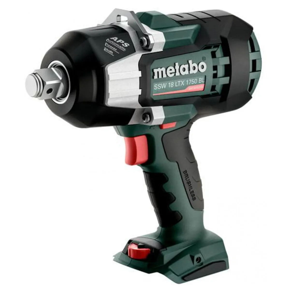 Metabo SSW 18 LTX 1750 BL 18V Brushless 3/4 Impact Wrench with 1 x 5.2Ah Battery Charger & Case