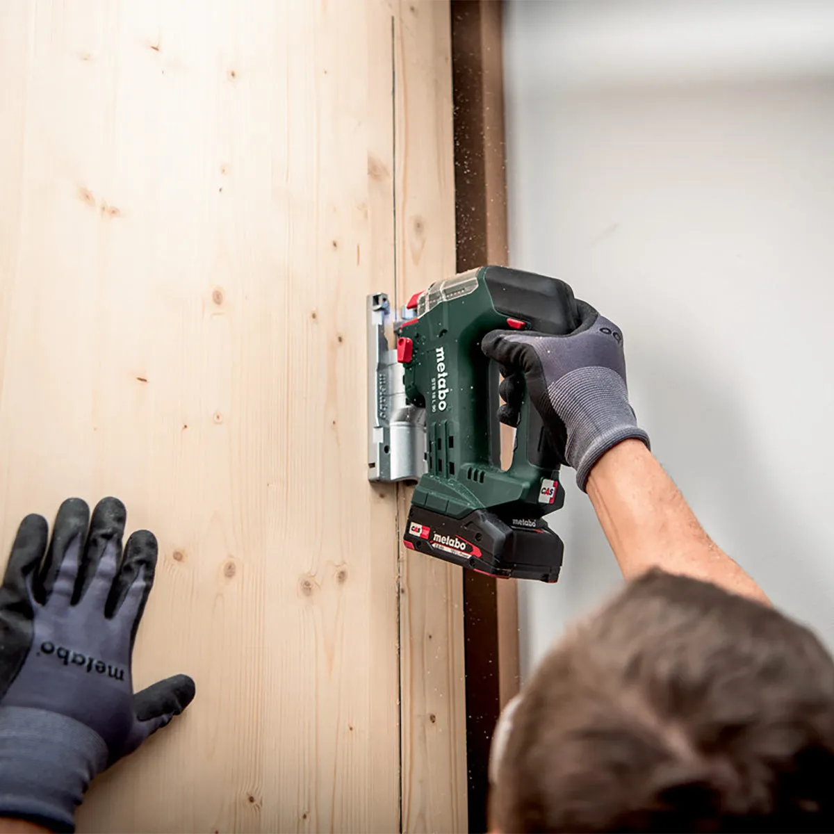 Metabo STB 18 L 90 18V Top Handle Jigsaw with 1 x 5.2Ah Battery Charger & Metabox