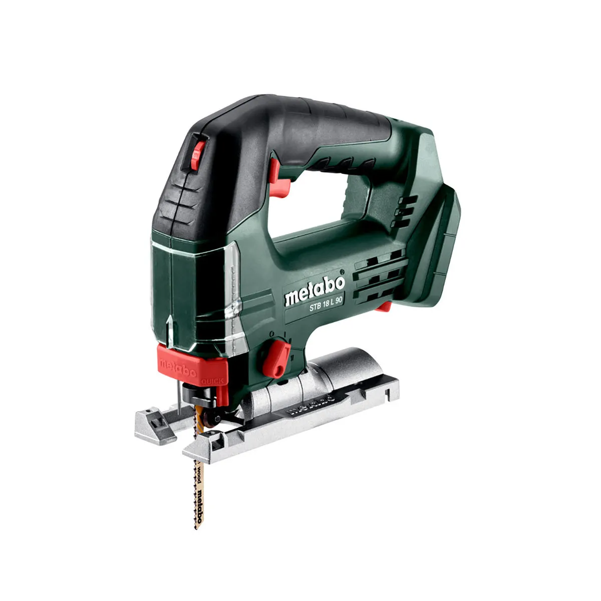 Metabo STB 18 L 90 18V Top Handle Jigsaw with 1 x 5.2Ah Battery Charger & Metabox