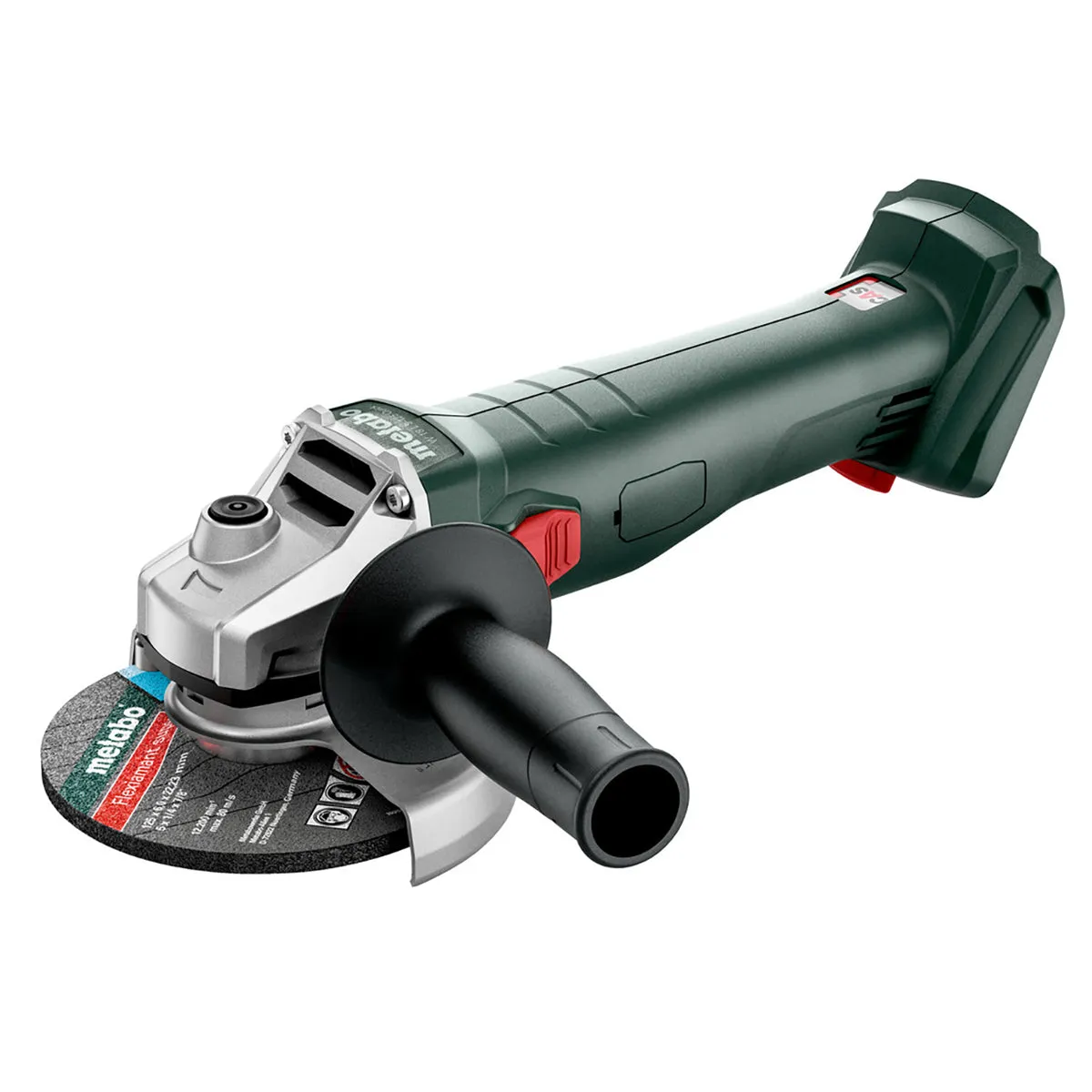 Metabo W 18 L 9-125 18V 125mm Angle Grinder with 1 x 5.2Ah Battery Charger & Metabox