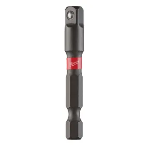 Milwaukee 1/4 Hex to 1/4 Sq. Shockwave Impact Socket Adaptor 4932471826