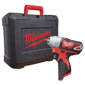 Milwaukee M12BIW14-0C 12V Sub Compact 1/4 Impact Wrench Body Only with Case
