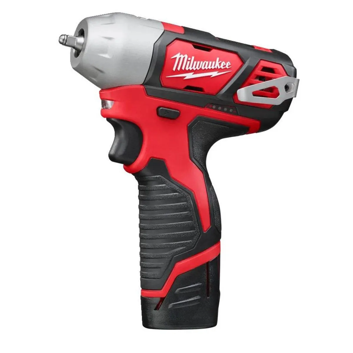 Milwaukee M12BIW14-0C 12V Sub Compact 1/4 Impact Wrench with 1 x 2.0Ah Battery Charger & Case
