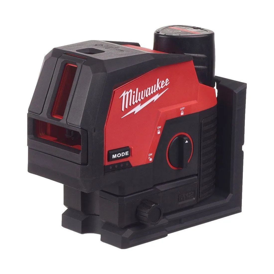 Milwaukee M12CLLP-0 12V Green Cross Line 2 Plane Laser 360 Case with 1 x 2.0Ah Battery & Charger
