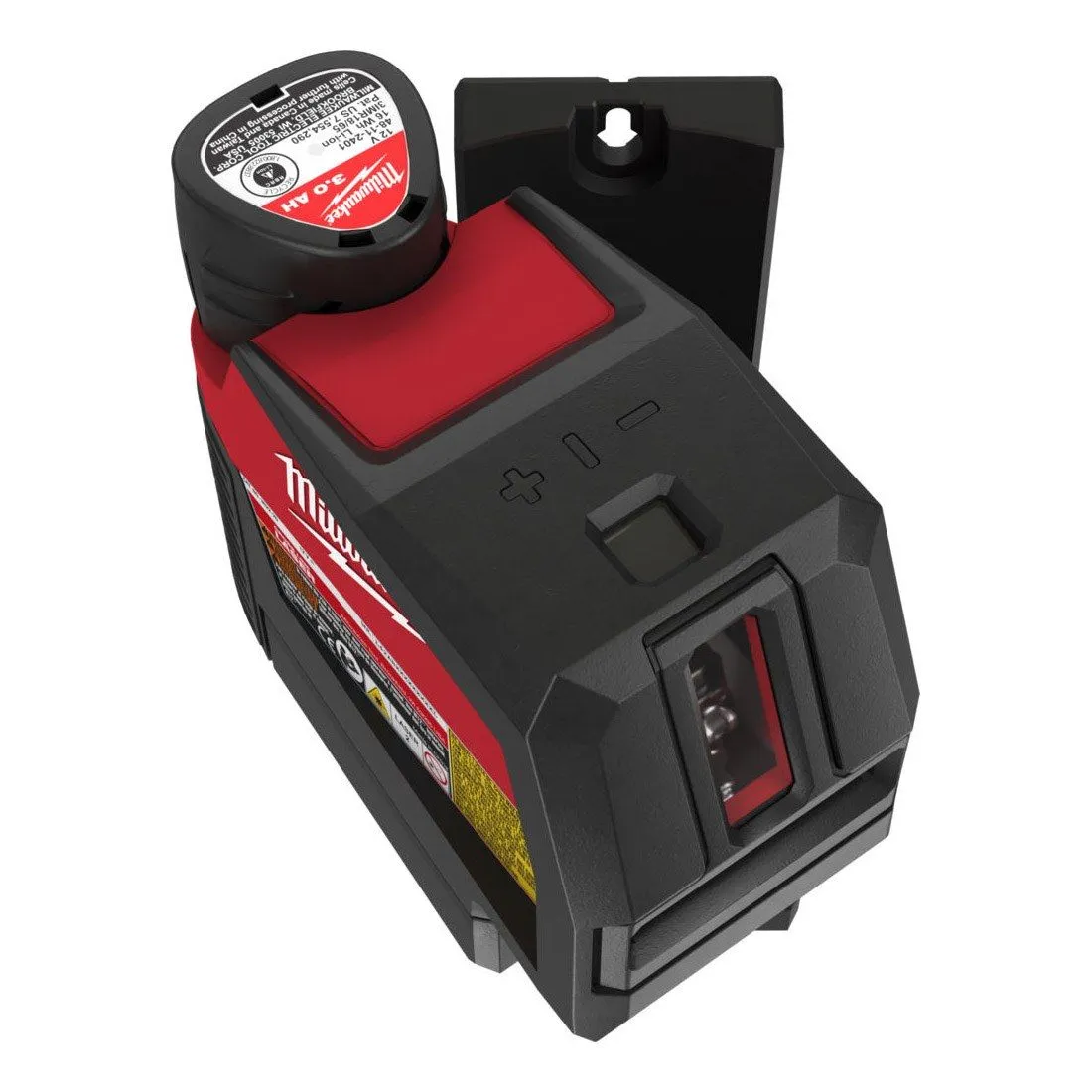 Milwaukee M12CLLP-0 12V Green Cross Line 2 Plane Laser 360 Case with 1 x 2.0Ah Battery & Charger