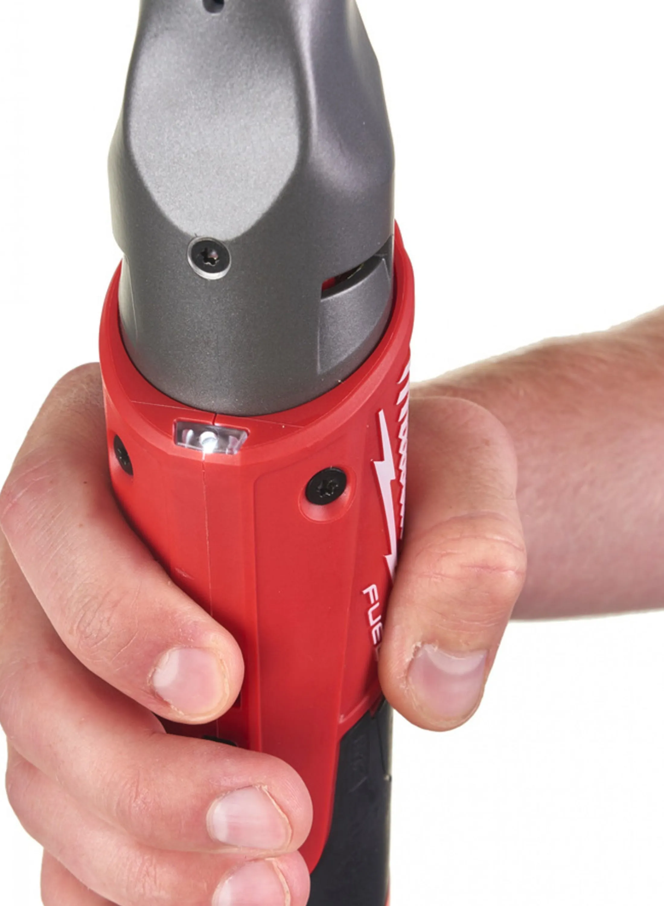 Milwaukee M12FIR38LR-0 12V FUEL Brushless Long Reach 3/8 Ratchet with Socket Adapter