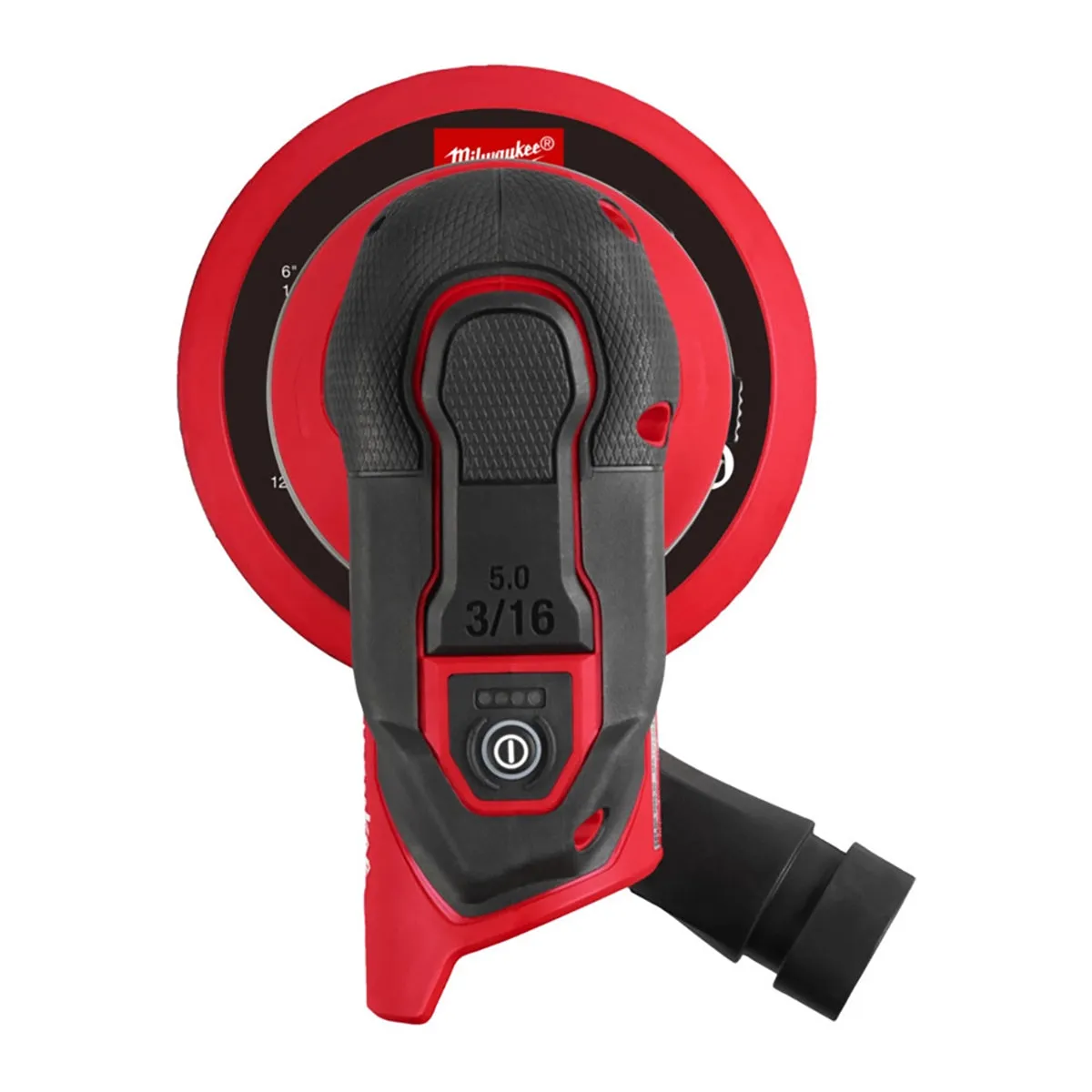 Milwaukee M12FROS5-0 12V FUEL Brushless 150mm Random Orbit Sander with 1 x 2.0Ah Battery Charger & Bag
