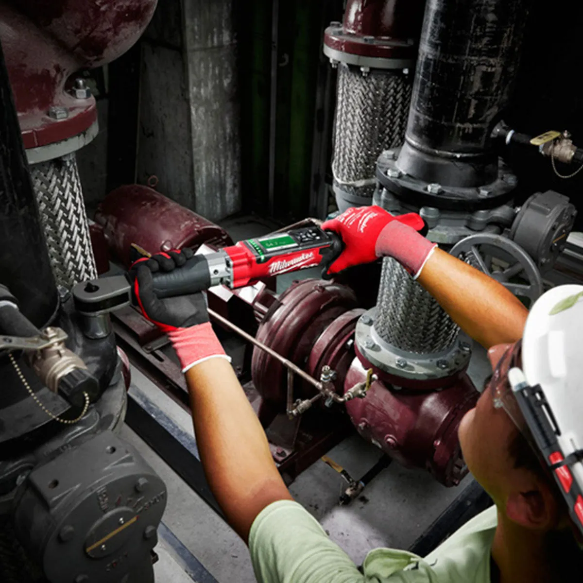 Milwaukee M12ONEFTR12-0C 12V FUEL ONE-KEY Brushless 1/2 Digital Impact Torque Wrench Body Only with Case 4933464969