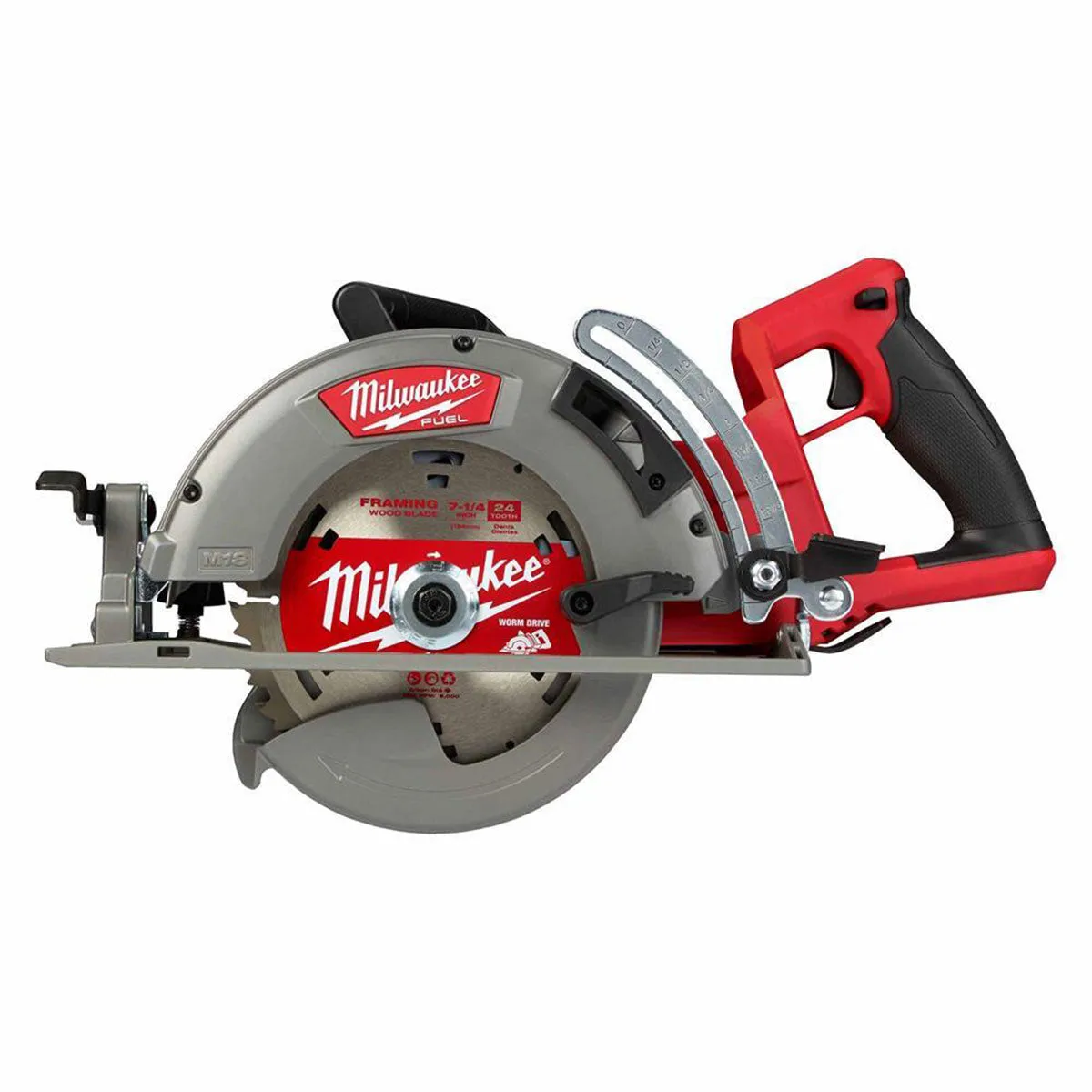Milwaukee M18FCSRH66-0 18V FUEL Brushless 190mm Rear Handle Circular Saw with 1 x 5.0Ah Battery & Charger