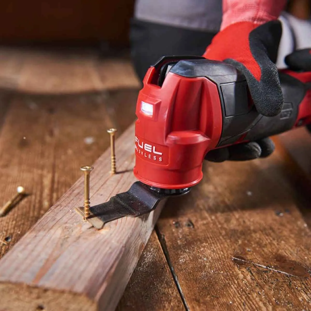 Milwaukee M18FMT-0 18V Fuel Brushless Multi Tool with 8 Piece Accessories Set