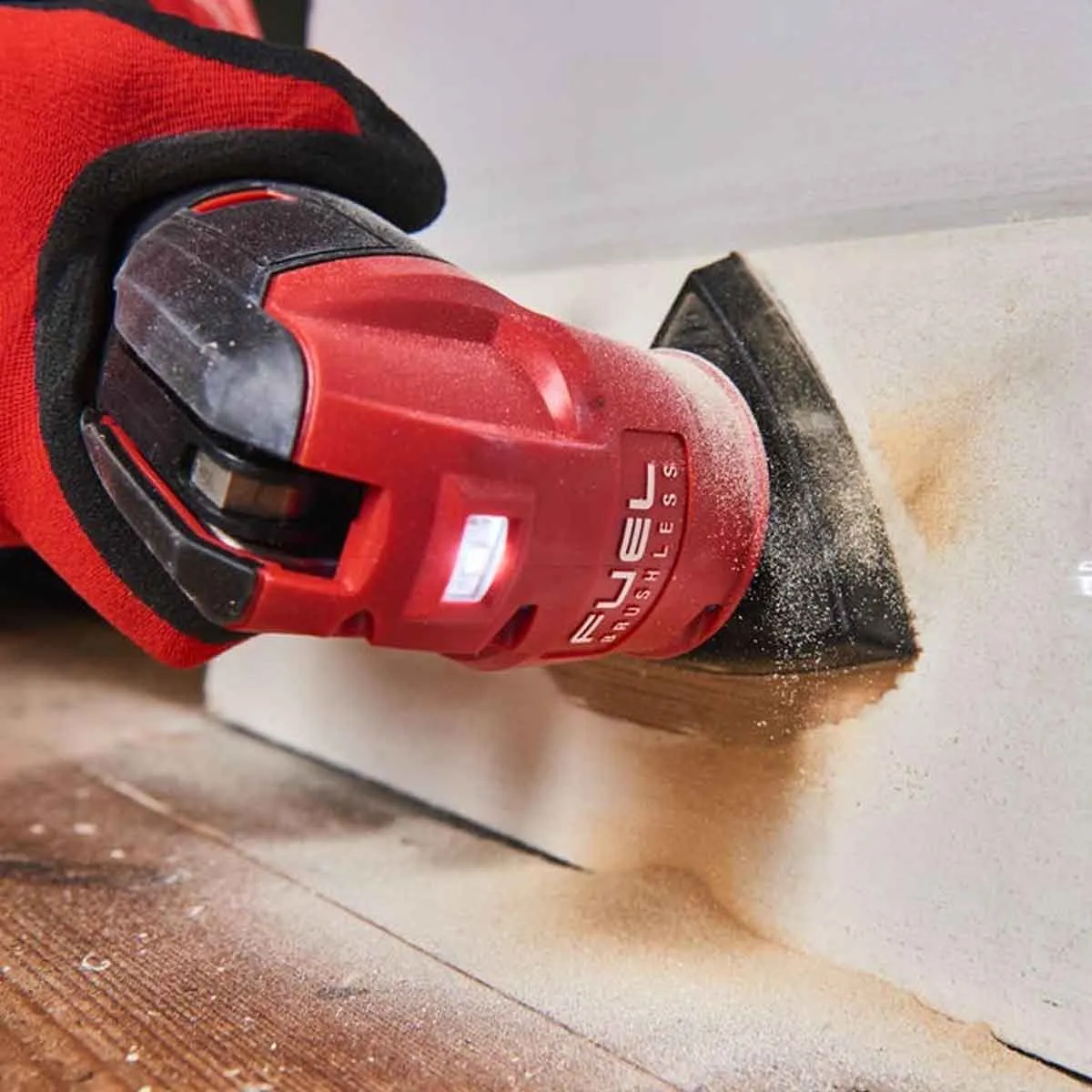 Milwaukee M18FMT-0 18V Fuel Brushless Multi Tool with 8 Piece Accessories Set