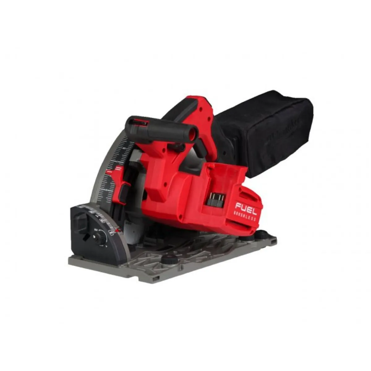 Milwaukee M18FPS55-0P 18V 165mm Fuel Brushless Plunge Saw   2 x 5.0Ah Battery with Blade & Guide Rail Kit