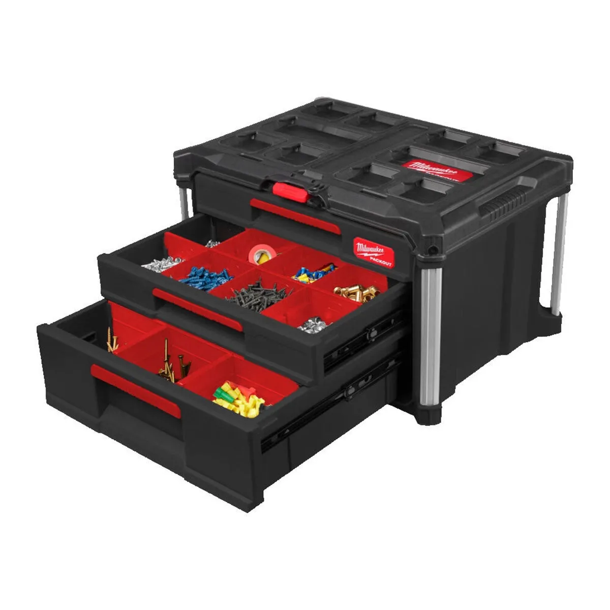 Milwaukee PACKOUT 2 1 Drawer Tool Box 4932493190