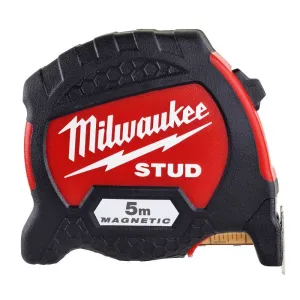 Milwaukee STUD GEN2 5m Magnetic Measure Tape 4932471626