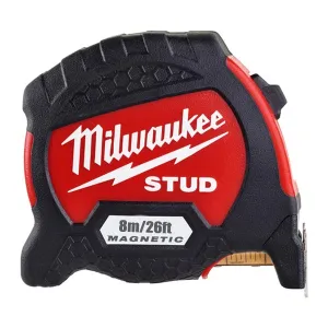 Milwaukee STUD GEN2 8m-26ft Magnetic Measure Tape 4932471629