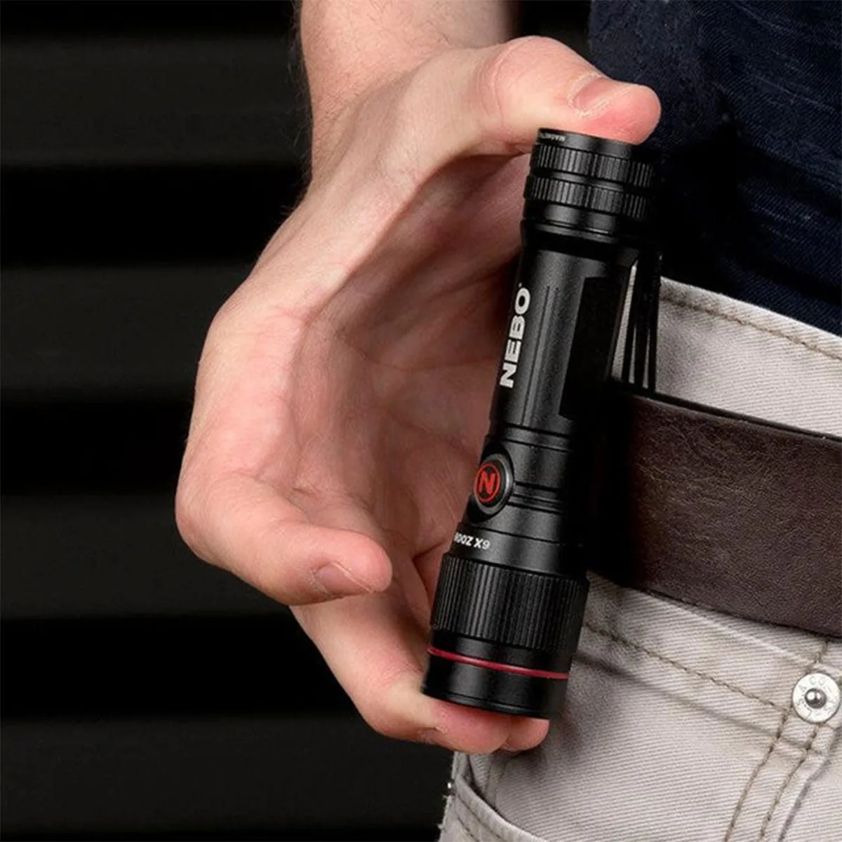 Nebo Flex Rechargeable LED Torch 450 Lumens NEB-6700-G