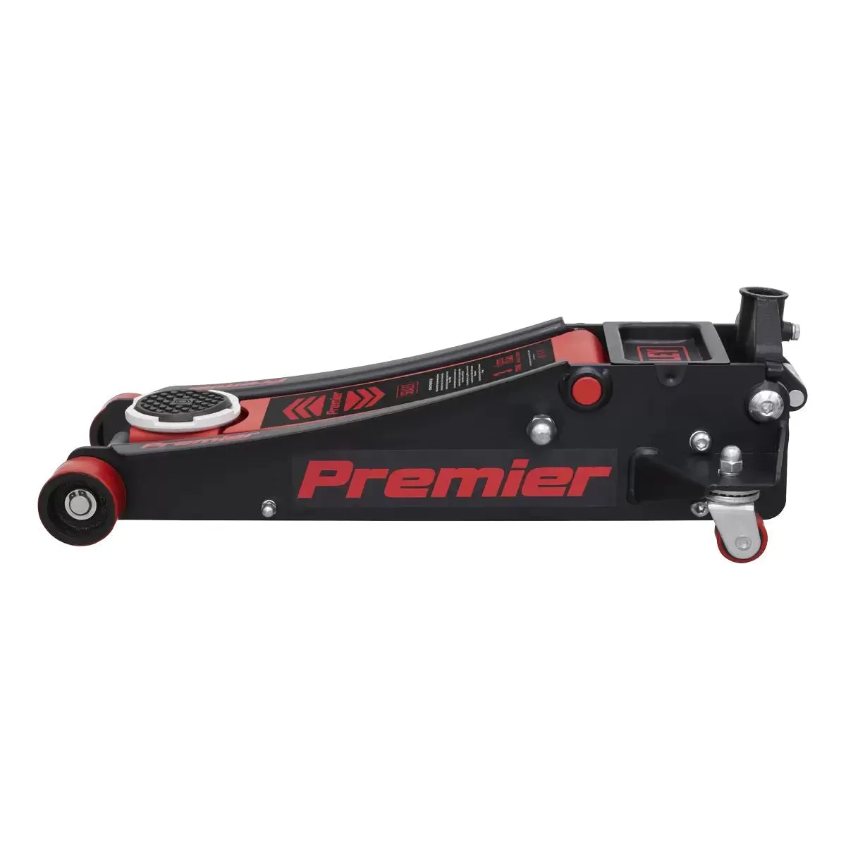 Sealey 3040AR Trolley Jack 3tonne Rocket Lift Red