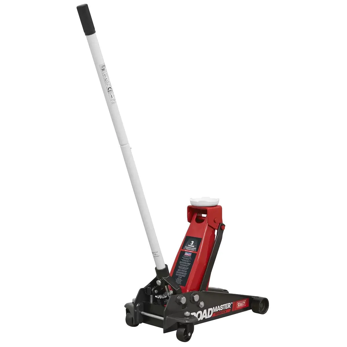 Sealey 3290CXCOMBO 3T 3290CX Trolley Jack Axle Stands Breaker Bar Gloves
