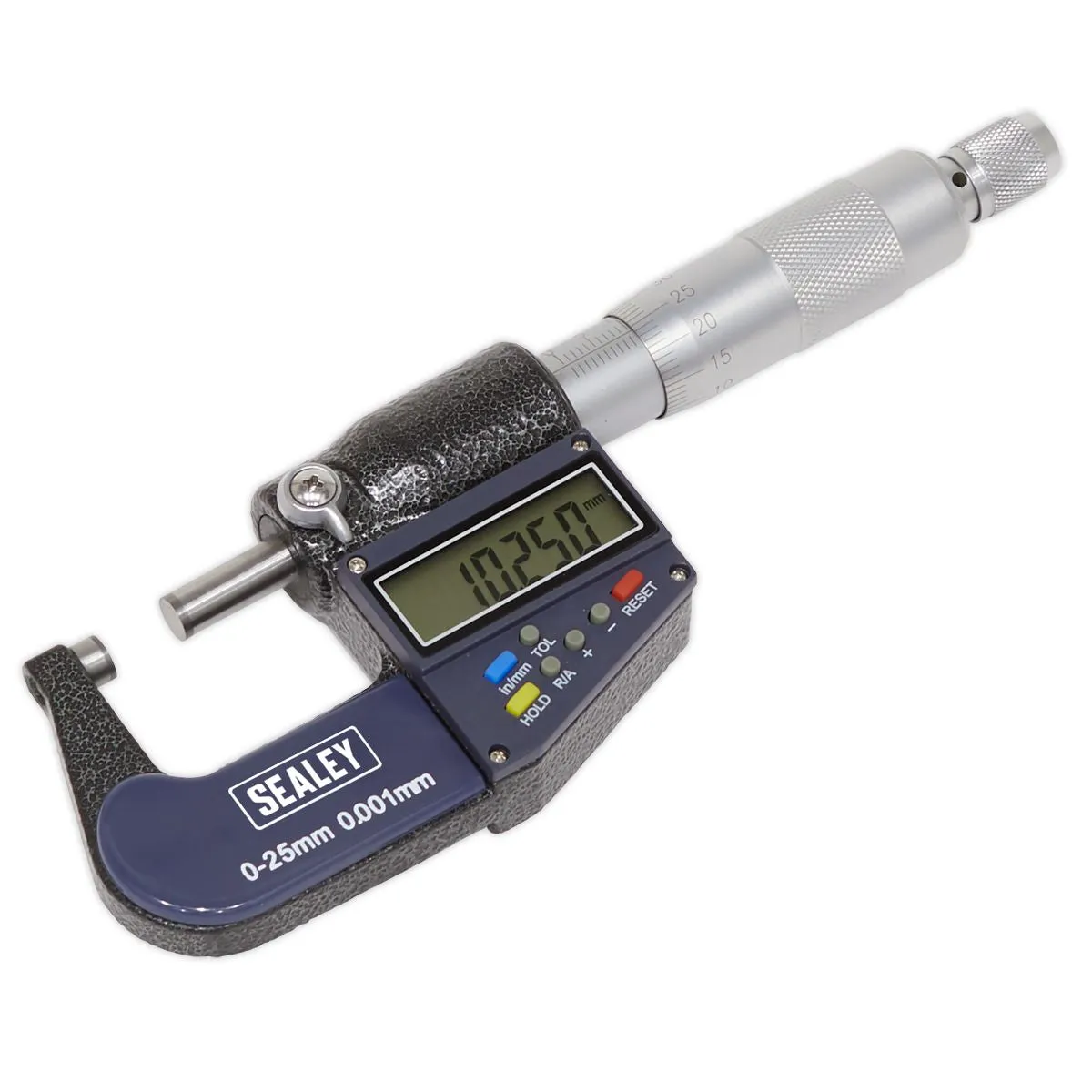 Sealey AK9635D Digital External Micrometer 0-25mm(0-1)