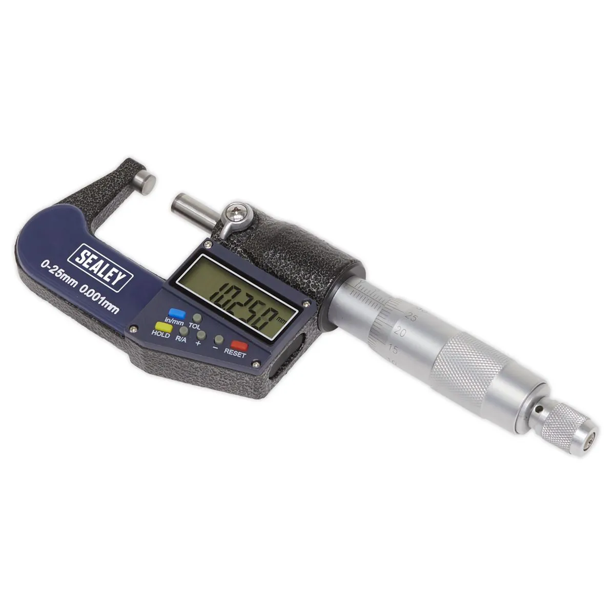 Sealey AK9635D Digital External Micrometer 0-25mm(0-1)