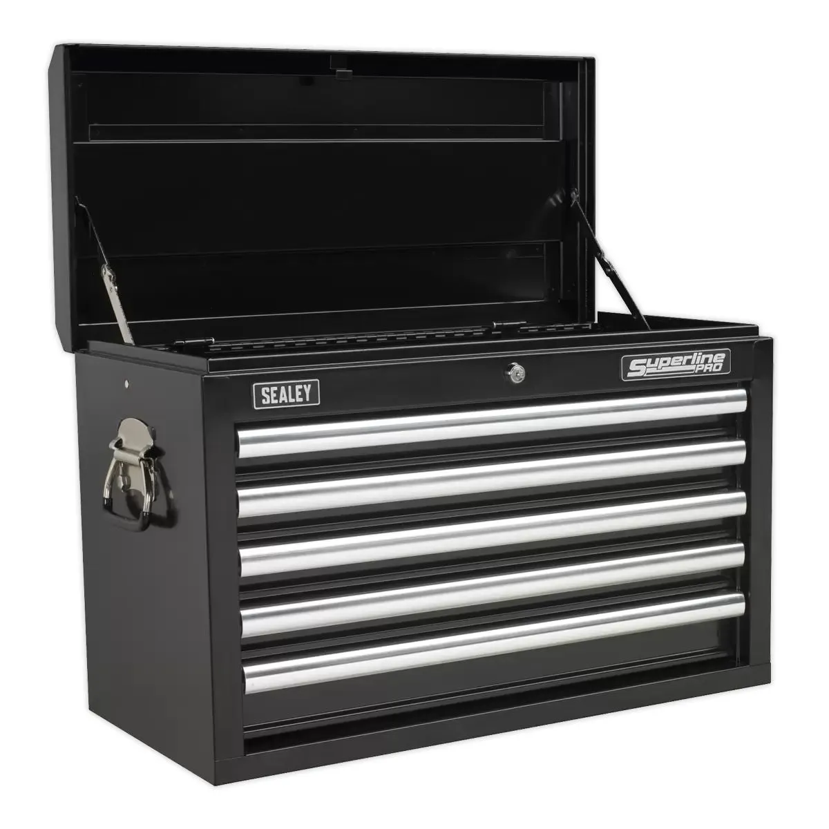 Sealey AP33059BCOMBO 5 Drawer Top chest with 140pc Tool Kit Black