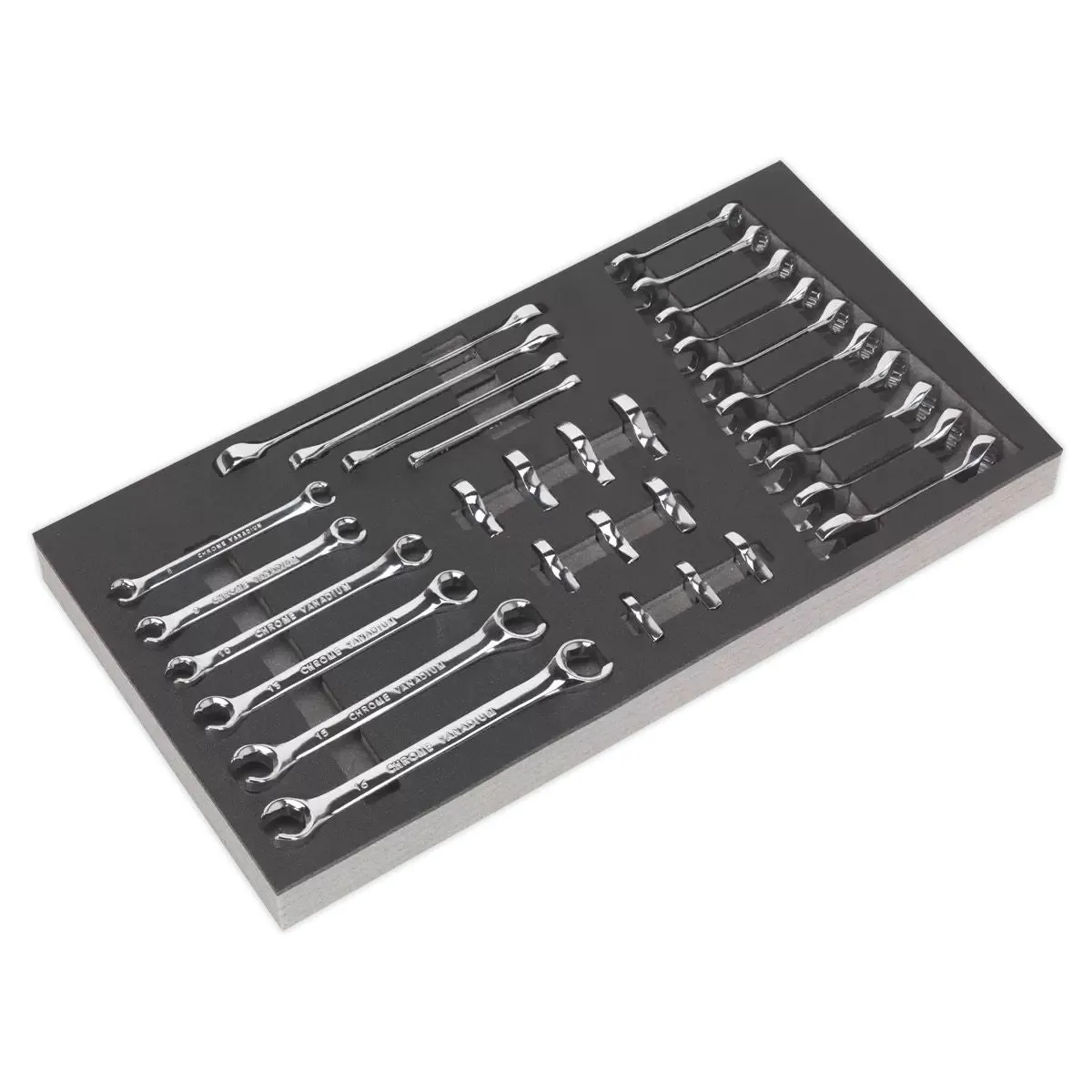 Sealey AP35TBCOMBO Tool Chest Combo 16 Drawer Black/Grey 468pc Tool Kit