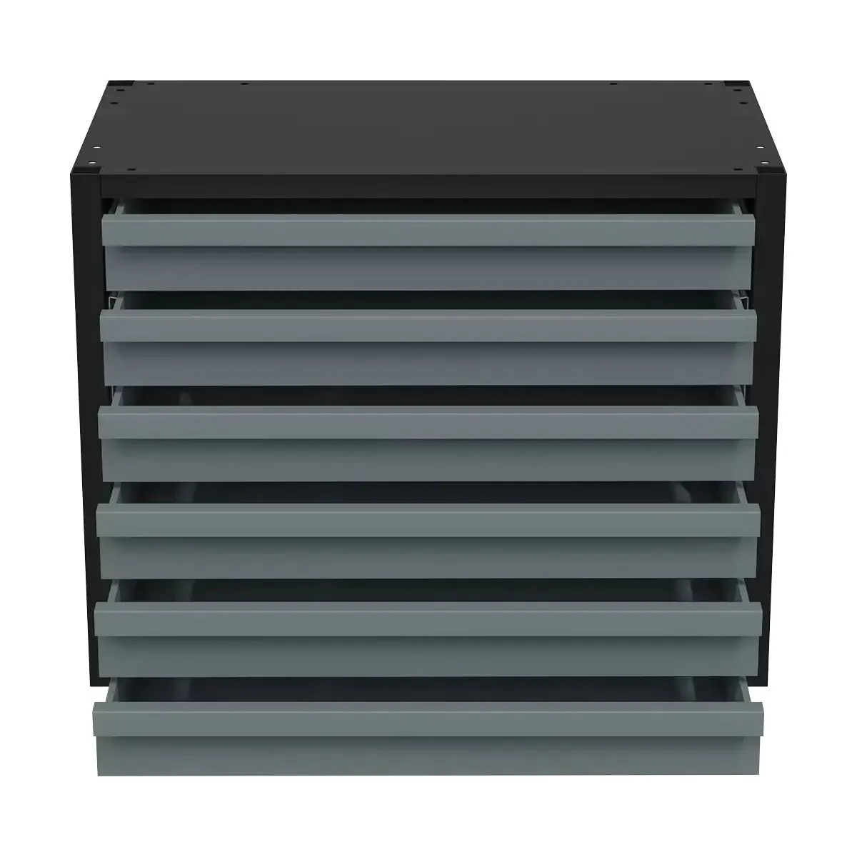 Sealey APMRM1 Modular Racking Mid Unit with 6 Drawers 580mm Practical Storage Solution for Tools