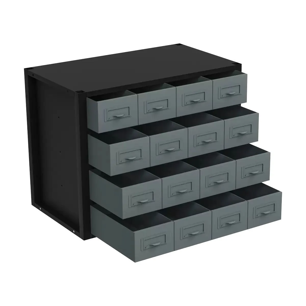 Sealey APMRM5 Modular Racking Mid Unit with 16 Small Drawers 580mm Storage for Organizing Tools