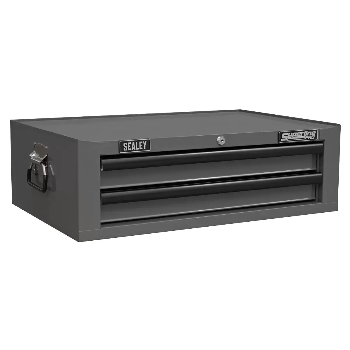 Sealey APSTACKTGR Top chest Roll cab Combination 14 Drawer with Ball-Bearing Slides Grey