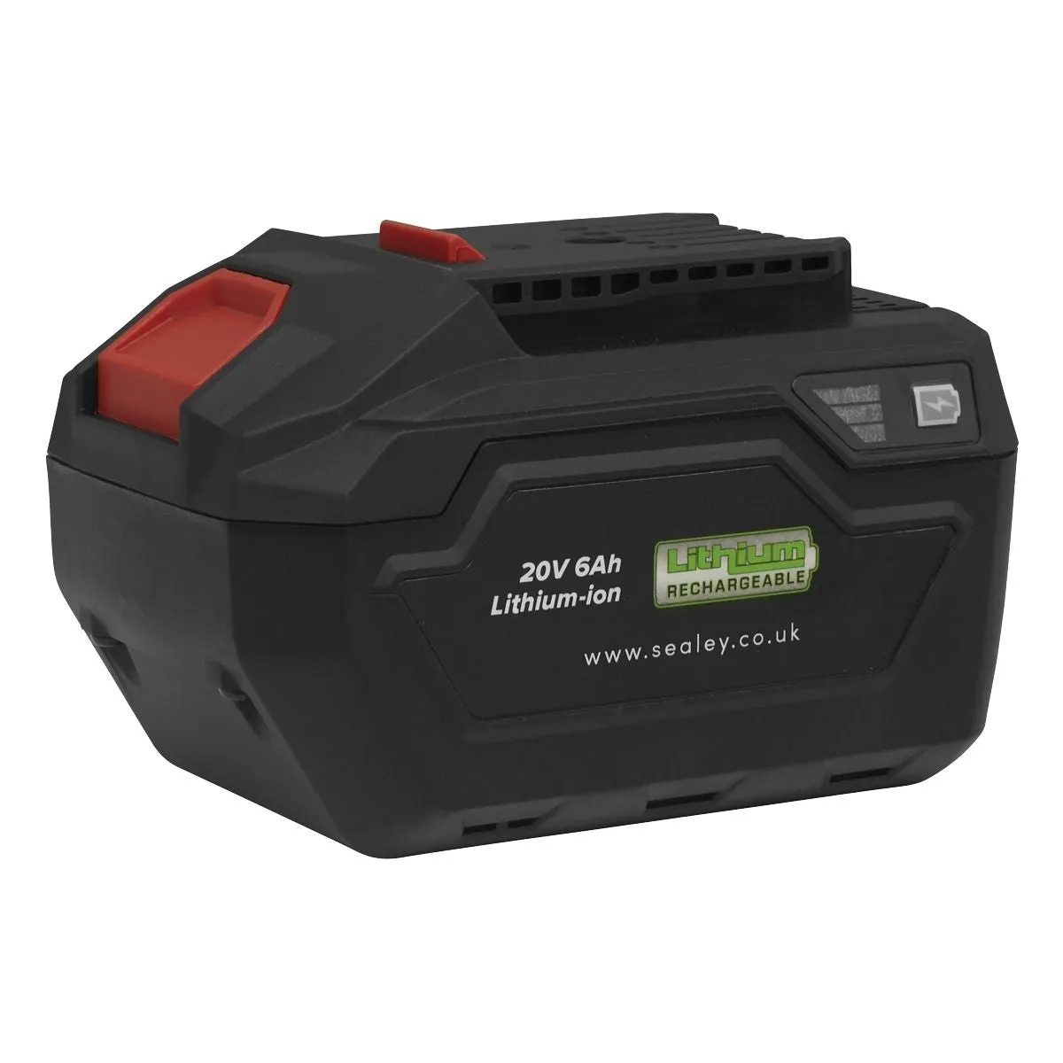 Sealey CP20VBP6 20V Power Tool Battery 6Ah SV20 Series Lithium-ion