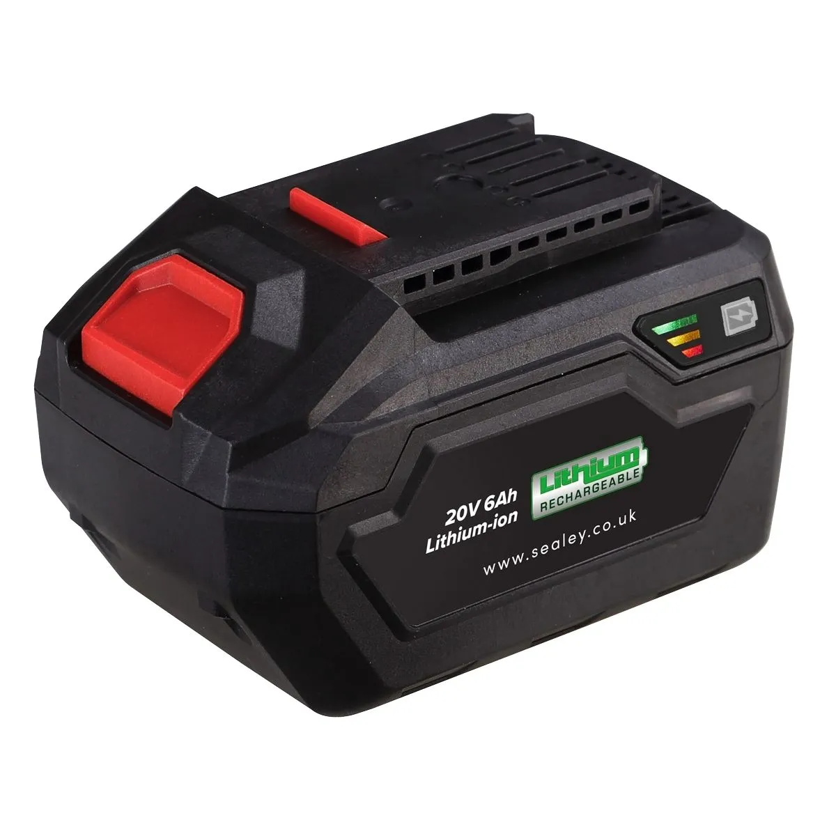 Sealey CP20VBP6 20V Power Tool Battery 6Ah SV20 Series Lithium-ion