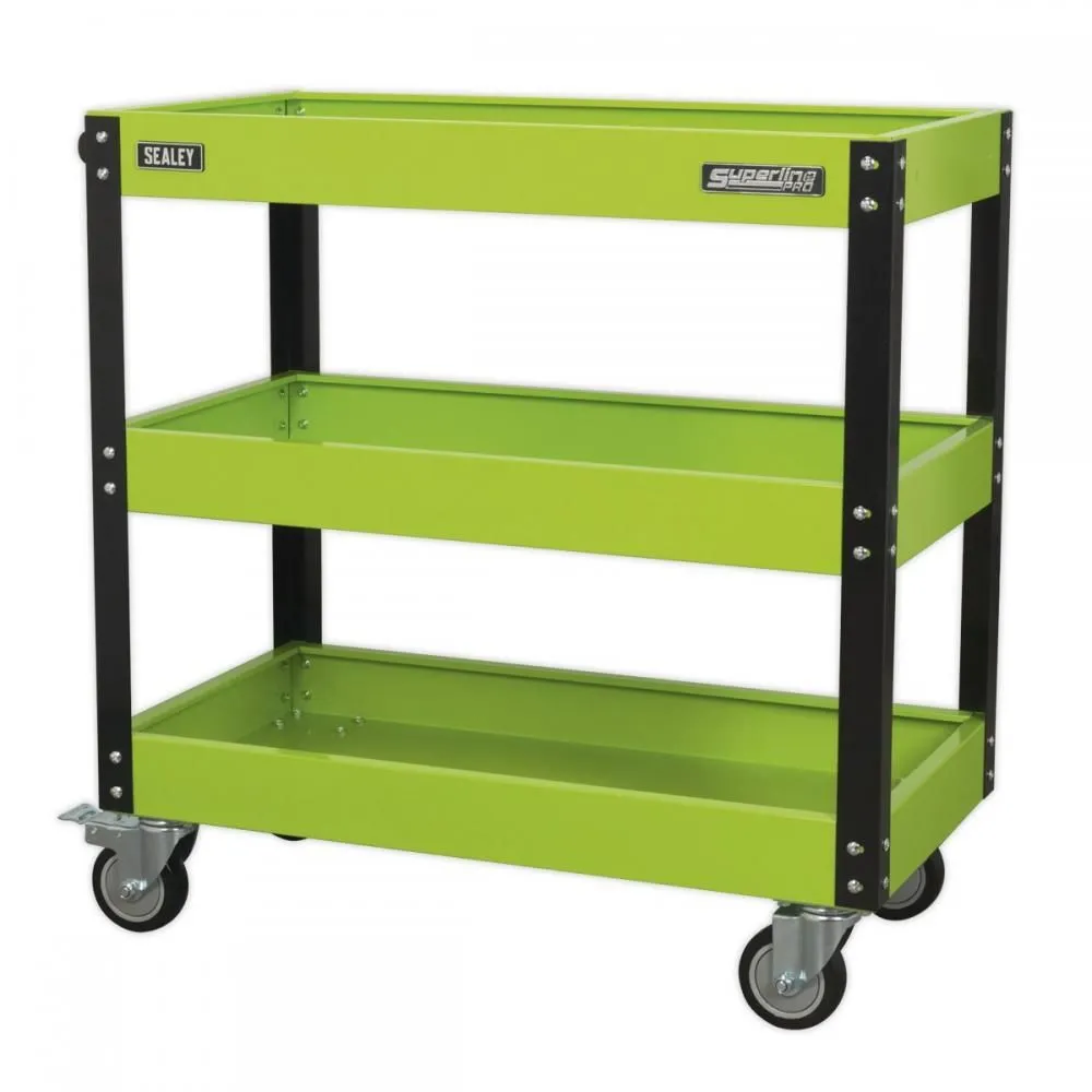 Sealey CX110HV Workshop Trolley 3-Level