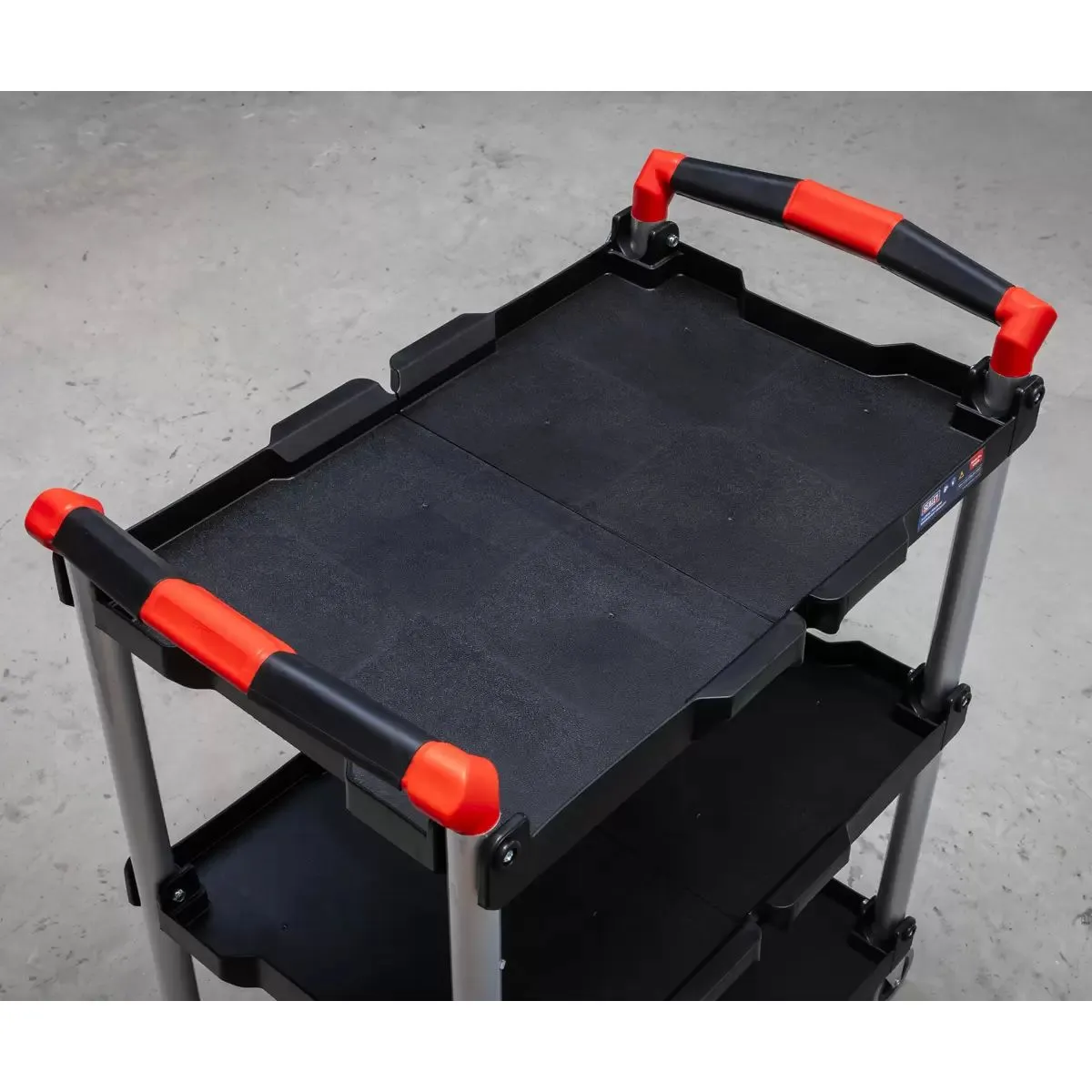 Sealey CX314 Folding Workshop Trolley 3 Level