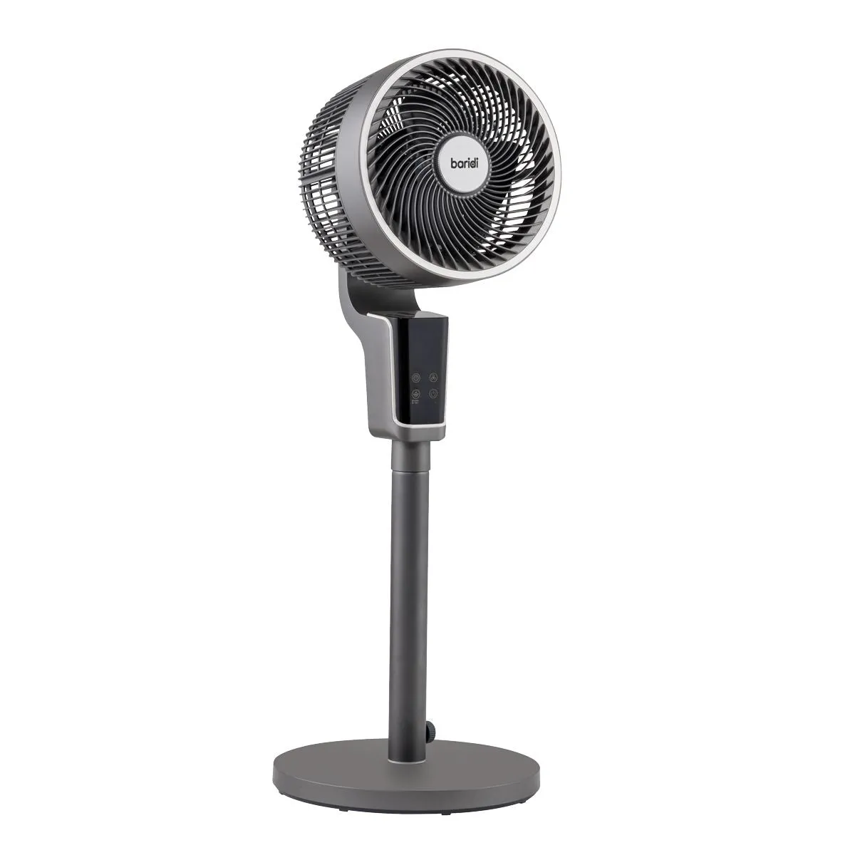 Sealey DH141 Baridi Pedestal Fan with Remote Control & 12hr Timer 12 Grey 230V