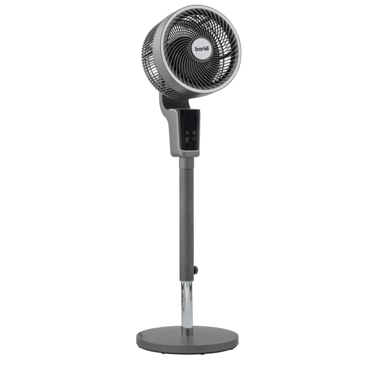 Sealey DH141 Baridi Pedestal Fan with Remote Control & 12hr Timer 12 Grey 230V